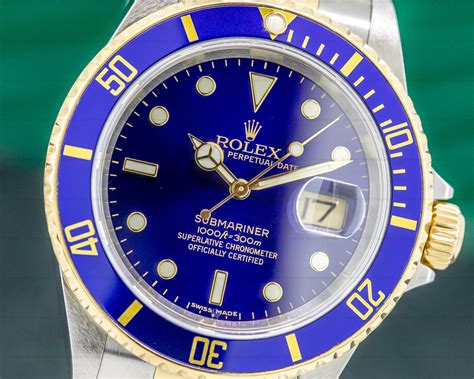 rolex blue dial.